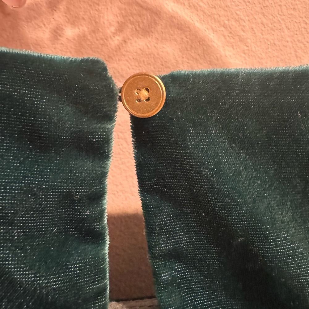 Crew Cuts Smocked Velvet Dress - Picture 6 of 7